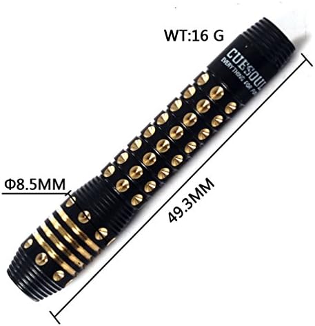 CUESOUL 16 Grams Black Dart Barrels For Soft Tip Dart And Steel Tip Dart Specil