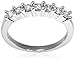 14k White or Yellow Gold 7-Stone Diamond Ring (1/2 cttw, H Color, SI2 Clarity)