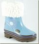 Sweet Potatoes - Kid's Blue Bird Rain Boots