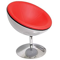 LumiSource Lunar Lounger, Red