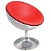 LumiSource Lunar Lounger, Red