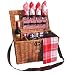Outdoor Living : Bistro Picnic Basket for 4 by Sutherland