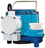 Little Giant Submersible Sump Pump - 2760 GPH, 3/10 HP, 1 1/2in., Model# 506158