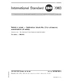 ISO 7963:1985, Welds in steel - Calibration block No. 2 for ultrasonic examination of welds