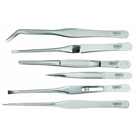 General Tool C421 Tweezer Set, Six-Piece by General Tools