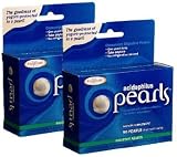 2 BOXES of Enzymatic Therapy Acidophilus Pearls, 90 Pearls