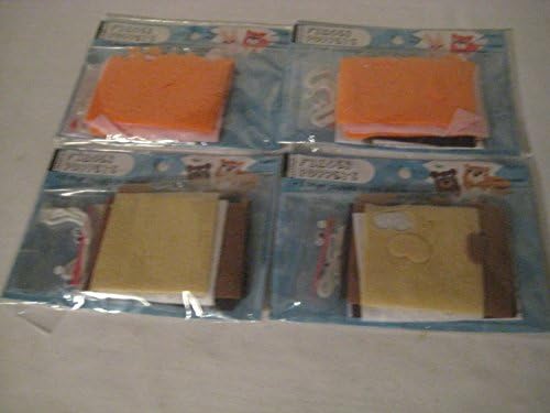 2 Finger Puppets per-pk to sew &amp; decorate (4 Pack)