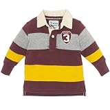 rugby shirt(mahogany 24mos)