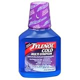 Tylenol Cold & Cough Nighttime Liquid Coolburst 8 oz.