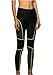 Lotsyle Women's Line Tights Mesh Panels Workout Sports Gym Yoga Leggings Pants