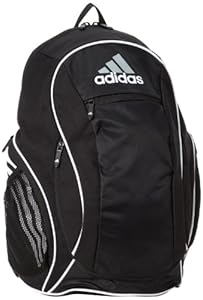 adidas Estadio Team Backpack II, One Size Fits All, Black