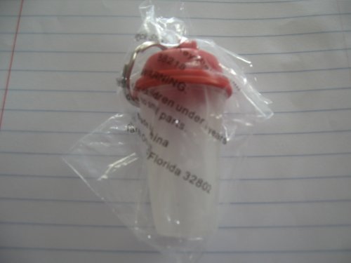 Tupperware Minature Quick Shake Keychain(Chili color seal)