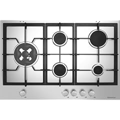 Fratelli Onofrio Gaskochfeld 5-flammig mit Wokbrenner / 75 cm / Edelstahl / 11,4 kW