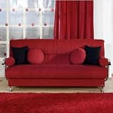 Istikbal 18-BST-N5107-03-0 Best Versay Convertible Sofa with Storage - Red
