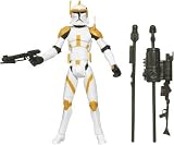from Hasbro Star Wars 3.75 Clone Wars Basic Figure Clone Commander Cody
