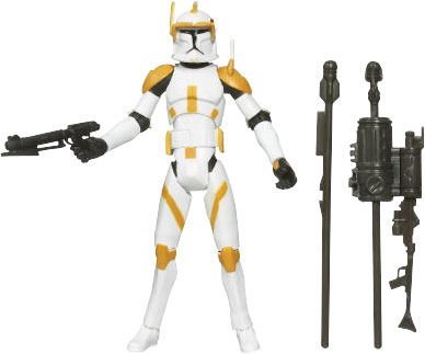 Star Wars Clone Wars Clone Commander Cody 33/4 Inch Scale Figure CW28