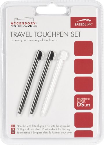 Speed-Link Nintendo DS Lite - Travel Touch Pen Set, schwarz, schwarz, wei&szlig;