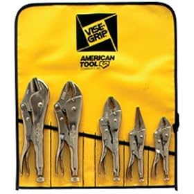Vise Grip (VIS538KB) Locking Plier Tool Set in Kit Bag - 5 Pc. by Vise Grip