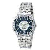 ACTIVA Watches:Men's Elegance Metallic Purple Dial Silver Tone