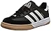 adidas Performance Samba M K Indoor Soccer Shoe (Little Kid/Big Kid),Black/White,2.5 M US Little Kid