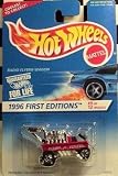 Mattel Hot Wheels 1996 First Editions 1:64 Scale Red Radio Flyer Wagon Die Cast Car Collector #374