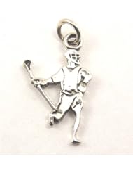 Lacrosse Charm/Pendant Sterling Silver NCIC (Q33)