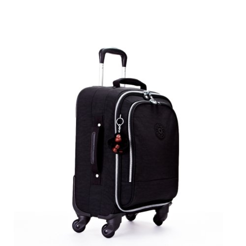 Kipling Luggage Yubin 55 Spin Prt, Black, One Size
