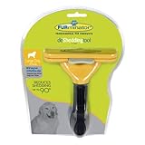 FURminator Long Hair deShedding Tool for Large Dogs