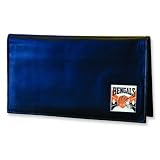 NFL Cincinnati Bengals Leather Checkbook Cover Wallet