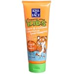 Kiss My Face Kids 2 In 1 Shampoo & Conditioner, Orange U Smart, 8 -Ounce Tubes (Pack of 3)