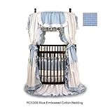 Angel Line Round Crib Bedding