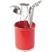 Oggi Red Ceramic Utensil Holder