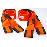 Above All Forearm Forklift Lifting and Moving Straps Orange