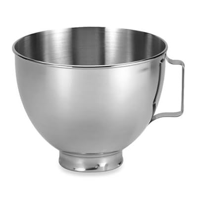 Stand Mixers 4 1/2-quart Polished Stainless Steel Bowl with Handle