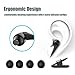 Vomercy Headphones In Ear Earbuds with Mic Wired Headphones Black Earbuds