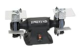 Palmgren 82062 6-Inch 1/3HP Bench Grinder, Dark Grey/Black