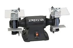 Palmgren 82062 6-Inch 1/3HP Bench Grinder, Dark Grey/Black