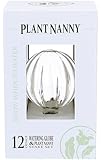 Plant Nanny 8100 Watering Globe and Terracotta Stake Set, 12-Ounce, Clear (Discontinued by Manufacturer)