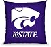 Kansas State Wildcats Team Toss Pillow