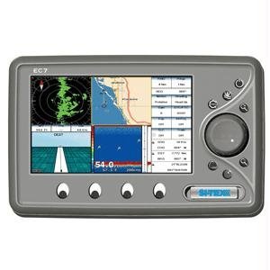 EC7IF Chartplotter w Internal Antenna and Fishfinder by