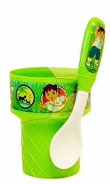 Nick Jr Diego Cup and spoon set - Diego the Rescuer Adventurer