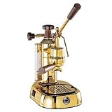 La Pavoni EG-8 Europiccola Gold-Plated Brass 8-Cup Espresso Machine