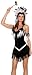 Sexy Halloween Costumes Deluxe Black Indian Native American Pocahontas Princess Girl Costume Theme Party Outfit