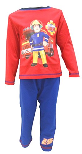 Fireman Sam Little Boys Pajamas 4-5 Years