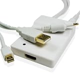 Cablesson� Apple Mini DisplayPort + TOSLINK Digital Audio to HDMI (v1.3b) adapter cable by Cablesson� - ( Unibody MacBook - Pro - iMac etc. )by Cablesson