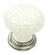 Top Knobs-Chateau Collection M101 Large Knob in Antique Pewter and Antique Crackle