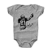 500 LEVEL Tim Brown Oakland Raiders Baby Clothes, Onesie, Creeper, Bodysuit (3-6 Months, Heather Gray) - Tim Brown Beta K