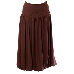 Women's Lauren Kiyomi Bubble Hem Jersey Skirt (Maternity) - More Colors Available