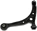 Dorman 521-351 Front Driver Side Lower Suspension Control Arm and Ball Joint Assembly Compatible with Select Honda Models