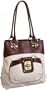 B. MAKOWSKY Classics Astor N/S Tote,Stone / Brandy,one size
